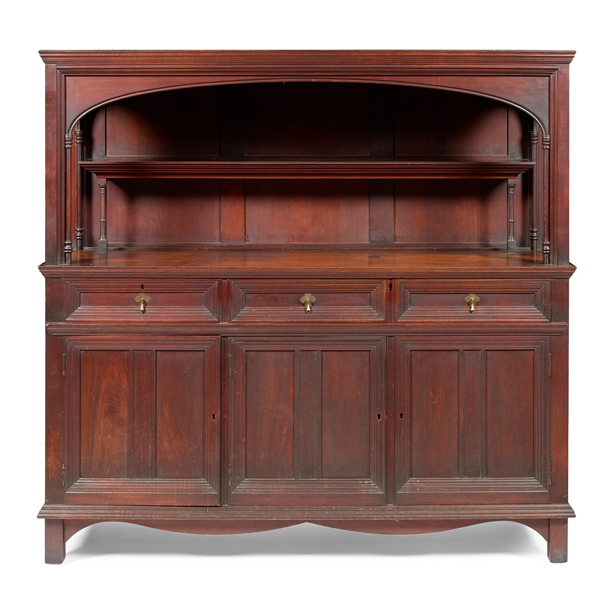 LOT 196 | PHILIP SPEAKMAN WEBB (1831-1915) FOR MORRIS & CO. | ARTS & CRAFTS DRAWING ROOM CABINET, CIRCA 1870 | £4,000 - £6,000 + fees